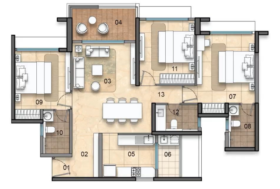 Purva Codename Flow, Puravankara Limited, Purva Codename Flow Bangalore, luxury apartments in Bagalur, Purva apartments North Bangalore, Puravankara projects in Bangalore, 2 BHK apartments Bagalur, 3 BHK apartments Bagalur, 4 BHK apartments Bagalur, KIADB Aerospace Park apartments